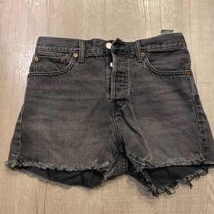 Black Levi's Wedgie Shorts